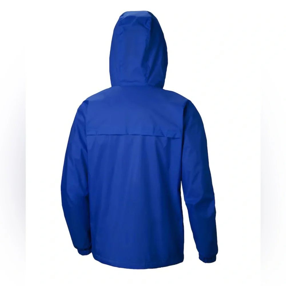 NWOT! COLUMBIA University of Kentucky Blue Windbreaker Rain Jacket